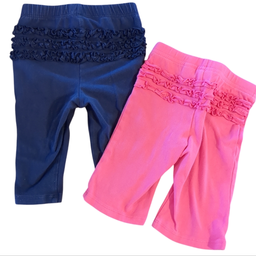 🍁2/$7🍁2 Pair Ruffle Butt Baby Pants